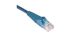 Photo 1 of TRIPP LITE (N001-003-BL) 10 PACK 3-FT BLUE CAT5E RJ45 M/M PATCH CABLE 