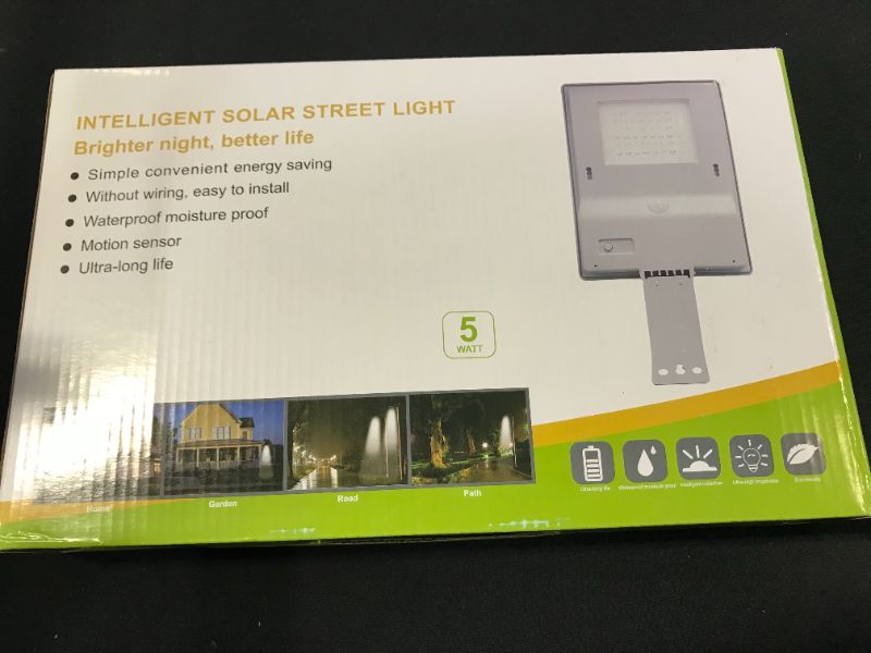 Photo 2 of 48 LED 5000mAh Solar Light, Motion Sensor