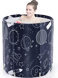 Photo 1 of DAILYLIFE Portable Bathtub, Japanese Soaking Bath Tub for Shower Stall,