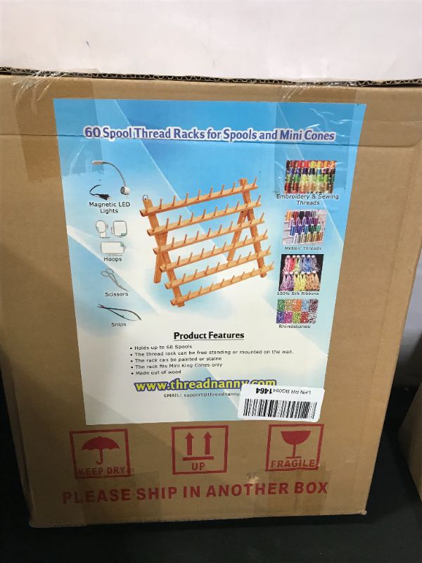 Photo 1 of 60 SPOOL THREAD RACK 