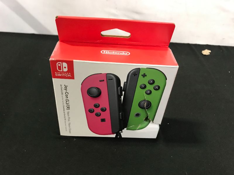 Photo 2 of Joy-Con (L/R) Wireless Controllers for Nintendo Switch (MINOR DAMAGES TO PACKAGING)