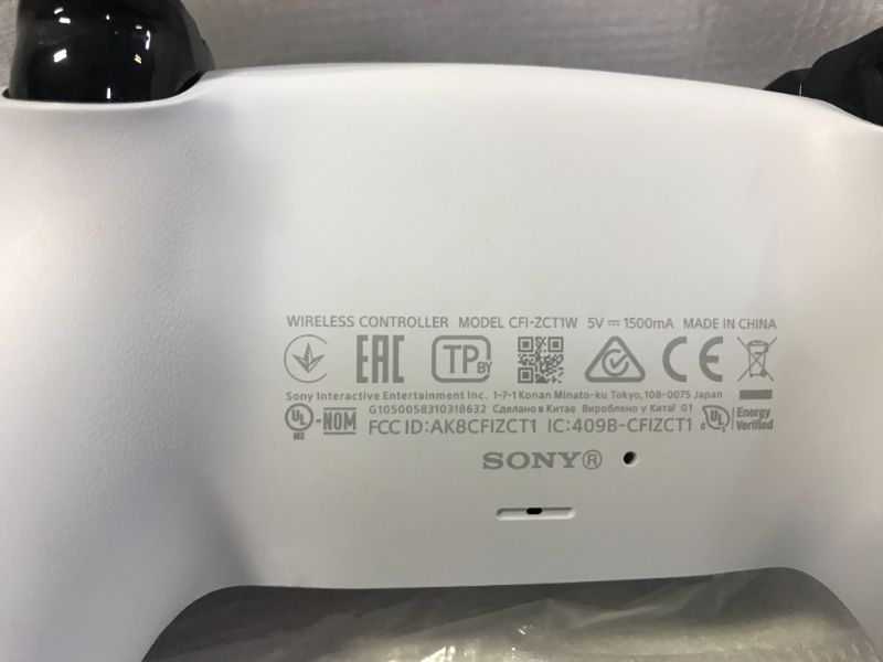 Photo 1 of PS5 DualSense Wireless Controller (NMISSING CHARGER)