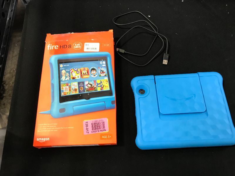 Photo 3 of Amazon Fire HD 8 Kids Edition 8" 32GB Tablet Blue