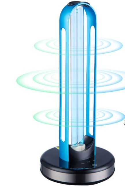 Photo 1 of 
UV Light Sanitizer, Disinfection Germicidal UV Lamp Sterilizer, UVC Mite-Removal Bulb, Remote & Cycle Timing Control, Radar Sensor, Ozone Free, Kills 99.9% of Germs Viruses for Home Room (Blue)
Visit the STERILECARES Store