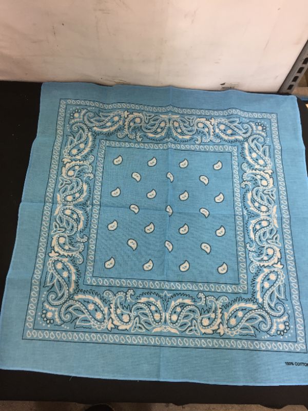 Photo 1 of baby blue bandana 6 pcs
21 x 22 inch 