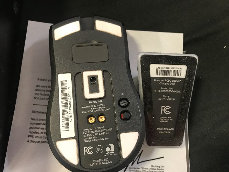 Photo 1 of VIPER ULTIMATE  wireless gaming mouse with charger---generic brand