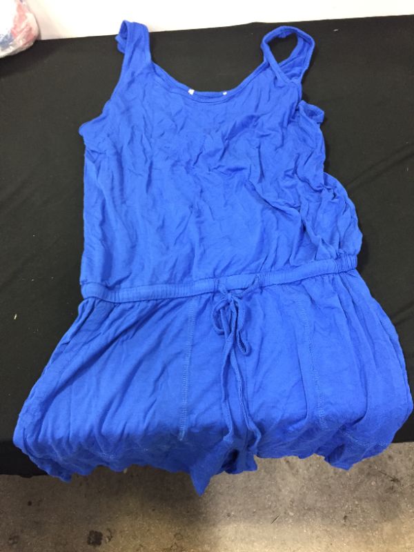 Photo 1 of BLUE LARGE TANK TOP ROMPER 