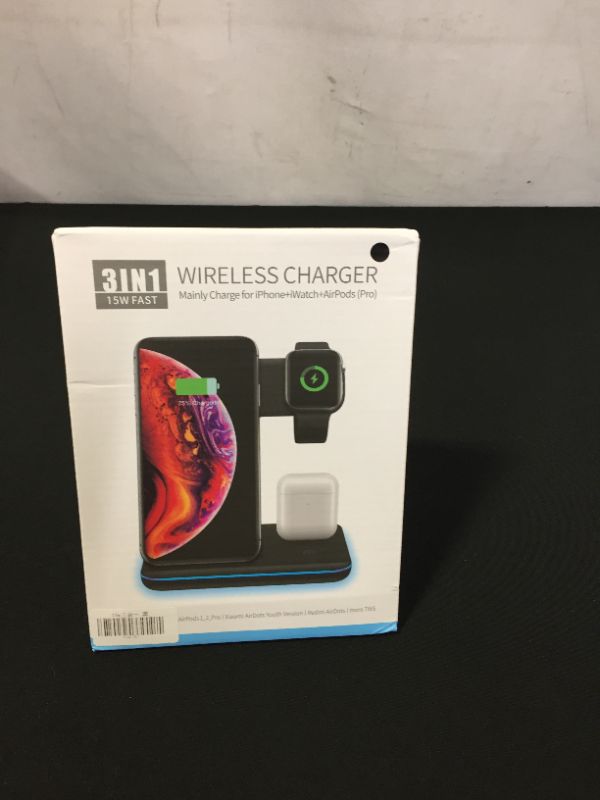 Photo 1 of 3 IN 1 WIRELESS CHARGER 