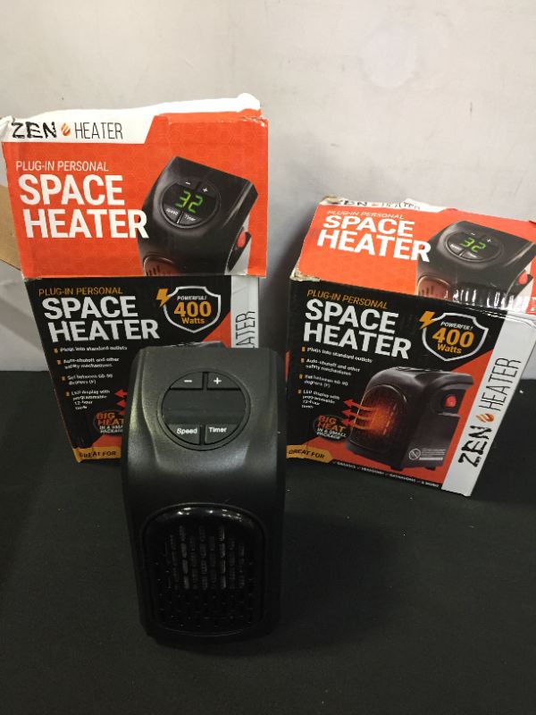 Photo 2 of ZEN SPACE HEATER 2 PACK 