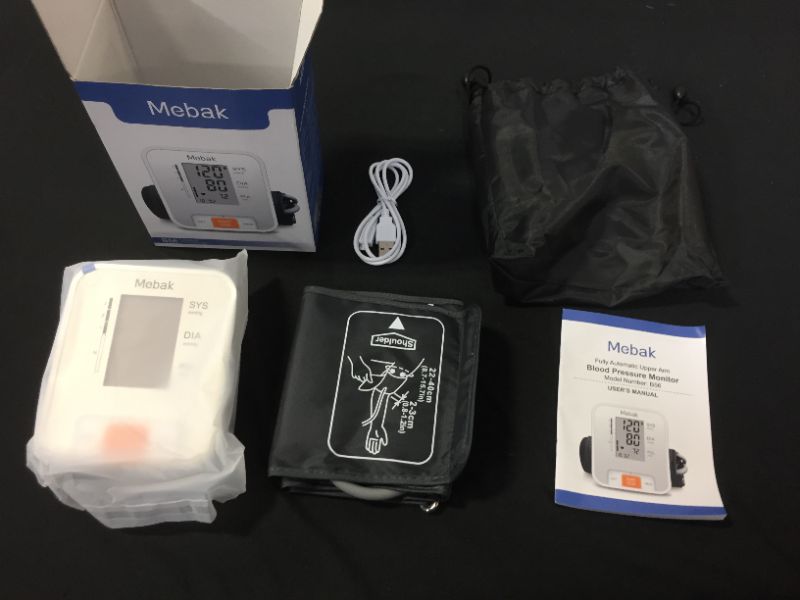 Photo 1 of MEBAK B56 ARM BLOOD PRESSURE MONITOR