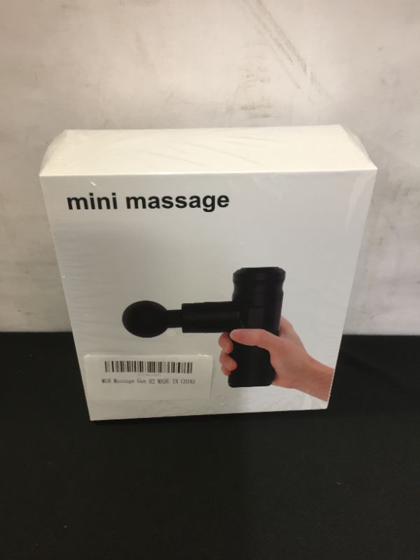 Photo 2 of sangde Mini Massage Gun, Aluminum Alloy Material 4 Speeds Portable Handheld Percussion Muscle Massager for Pain Relief, Quiet Deep Tissue Muscle Therapy Gun with 4 Heads (BRAND NEW, UNOPENED)