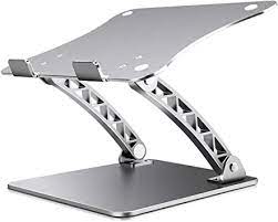 Photo 1 of B-LAND LAPTOP STAND ADJUSTABLE LAPTOP HOLDER LAPTOP RISER ALUMINUM NOTEBOOK COMPUTER HOLDER STAND (BRAND NEW)