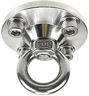 Photo 1 of 360° Rotate Bearing Hangers, 1765LBS Capacity SUS304 Stainless Steel Anti-Rust, for Wood, Concrete, Playground, Yoga, Hammock Chair, Punching Bag, Porch Swing , Great for Outside Yard Camping Lawn. (BRAND NEW, UNOPENED BOX)