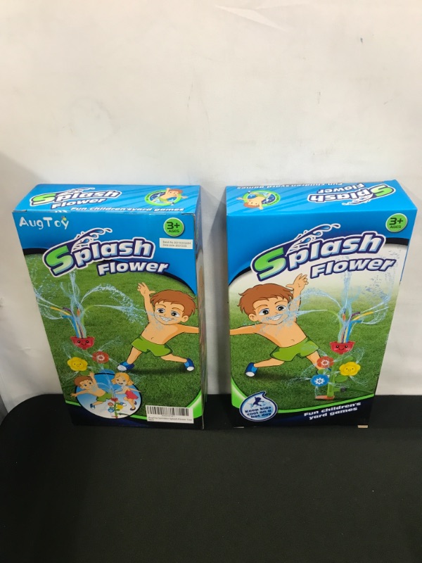 Photo 2 of AUGTOY SPRINKLER FOR KID FLOWER SPLASH SPRAY 2 PACK 