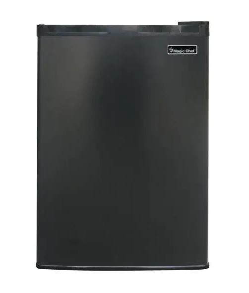 Photo 1 of 2.6 cu. ft. Mini Fridge in Black, ENERGY STAR