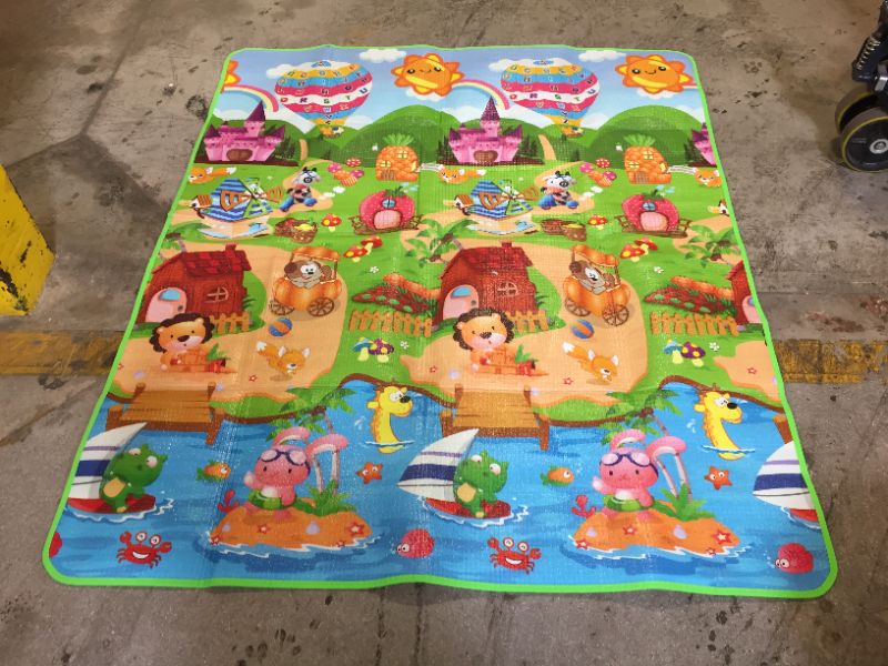 Photo 1 of 71"X58" DOUBLE SIDED KIDS PLAY MAT