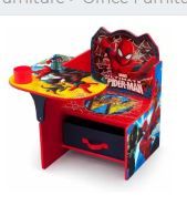 Photo 1 of Delta Children Chair Desk With Storage, Marvel Spider-Man
