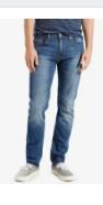 Photo 1 of Levi Strauss & Co. Mens 511 Medium Wash Slim Fit Straight Leg Jeans
34x30