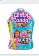 Photo 1 of Oosh Slime Scented Fluffy, Soft and Stretchy Slime, Non-Stick Cotton Candy Slime
