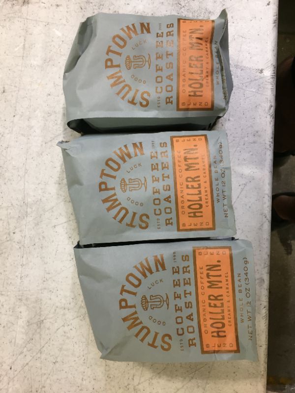 Photo 2 of 3 pack of Stumptown Coffee, Organic, Whole Bean, Holler Mtn. Blend - 12 oz