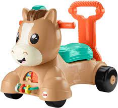 Photo 1 of Fisher-Price Walk Bounce & Ride Pony, Infant to Toddler Musical Walker and Ride