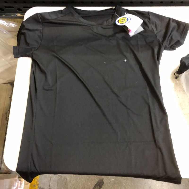 Photo 1 of womens large black tee 