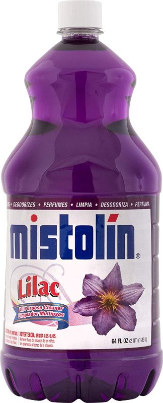 Photo 1 of  3 pack Mistolin Lilac, All Purpose Cleaner, 64 Fl Oz, Longer Lasting Multi Purpose Cleaner, Best Cleaner for Floors, Bathrooms & Kitchen Appliances
