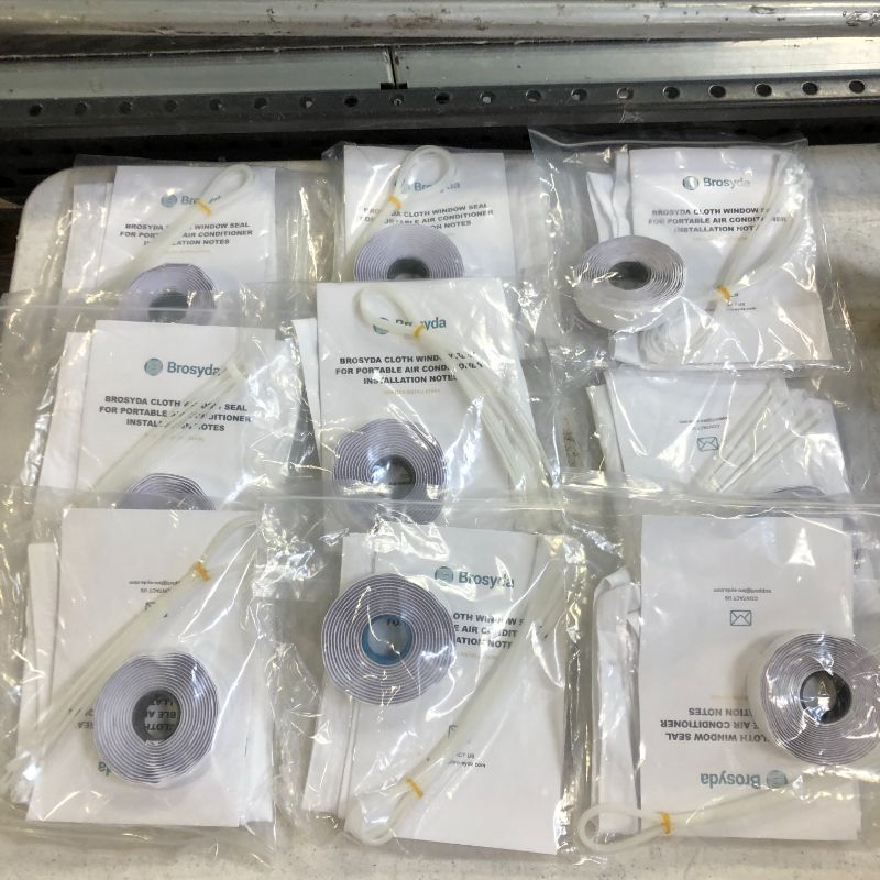 Photo 1 of 9 PACK PORTABLE A/C WINDOW SEAL KITS