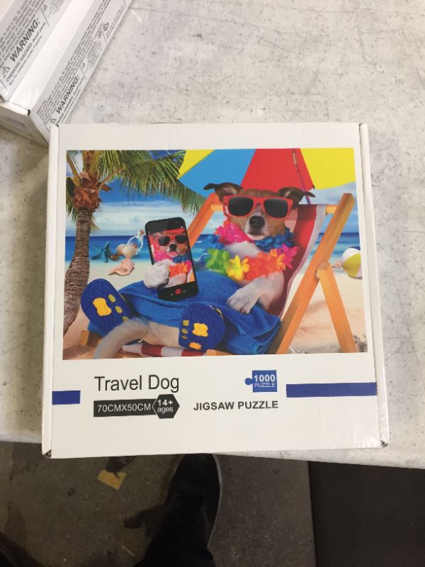 Photo 1 of travel dog 1000 pc puzzle 3 pack