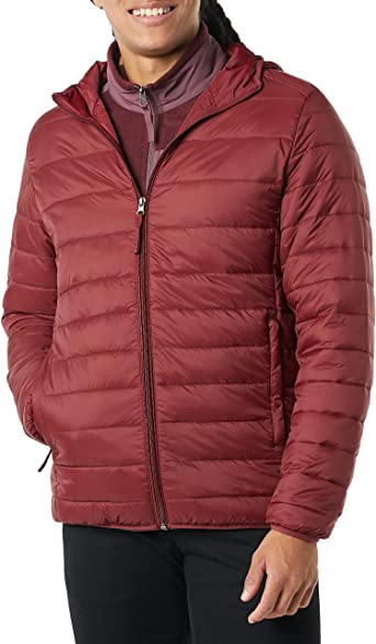 Photo 1 of Amazon Essentials Men's Lightweight Water-Resistant Packable Hooded Puffer Jacket
XXL