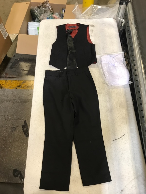 Photo 1 of Generic Black and Red Boy's Suit. Size 6