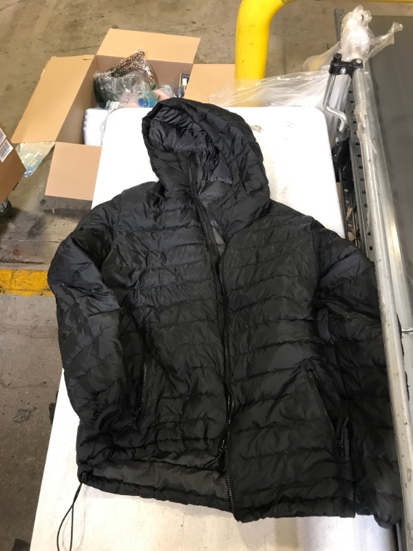 Photo 1 of Goodthreads Men's Down Jacket with Hood. Medium
