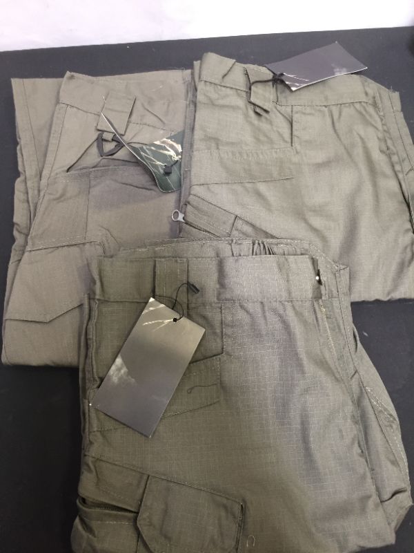 Photo 1 of lot of medium cargo shorts and medium cargo pant