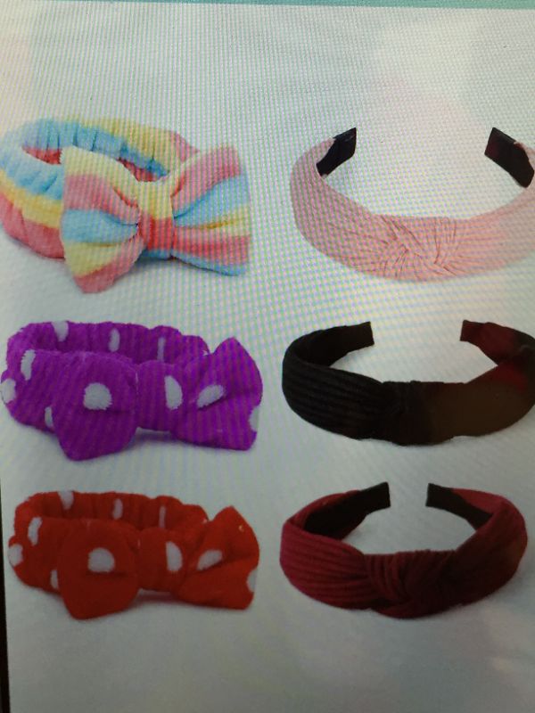 Photo 1 of 6 PIECE KNOTTED HEADBAND SET 