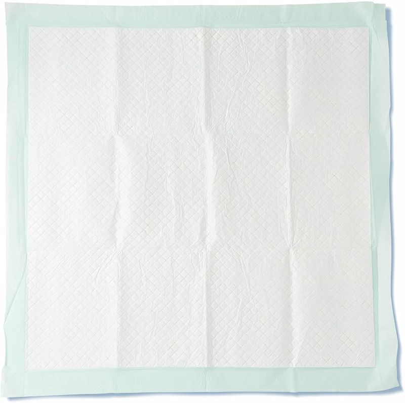 Photo 1 of Medline - MSC282070LB Heavy Absorbency Underpads, 36" x 36" Quilted Fluff and Polymer Disposable Underpad, 50 Per Case, Great Protection as Bed Pads and Pee Pads
