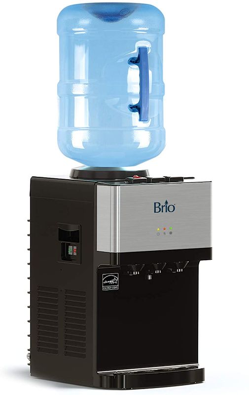 Photo 1 of Brio Limited Edition Top Loading Countertop Water Cooler Dispenser with Hot Cold and Room Temperature Water. UL/Energy Star Approved
