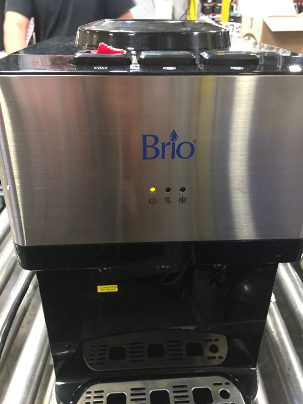 Photo 2 of Brio Limited Edition Top Loading Countertop Water Cooler Dispenser with Hot Cold and Room Temperature Water. UL/Energy Star Approved
