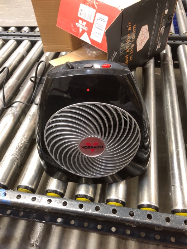 Photo 2 of Vornado 1,500 Watt Portable Electric Fan Compact Heater with Adjustable Thermostat