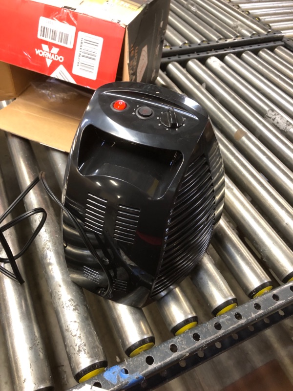 Photo 3 of Vornado 1,500 Watt Portable Electric Fan Compact Heater with Adjustable Thermostat