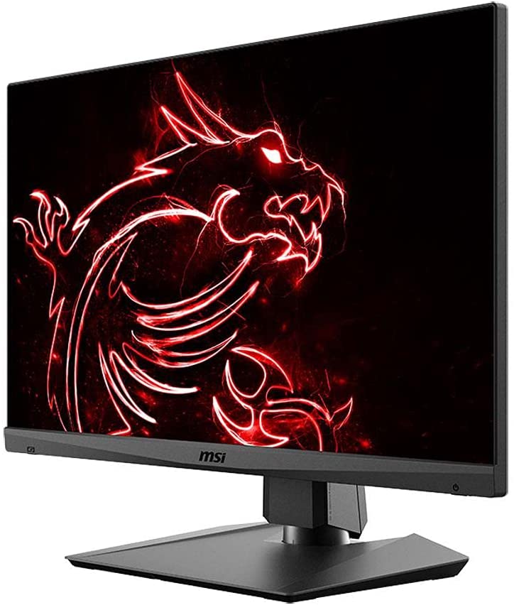 Photo 1 of MSI Optix MAG274R2 Full HD Gaming Non-Glare Super Narrow Bezel 1ms 1920 x 1080 165HZ Refresh Rate Adjustable Height Arm FreeSync G-Sync Compatible 27” IPS Gaming Monitor ITEM TURNS ON AND THEN OFF.
