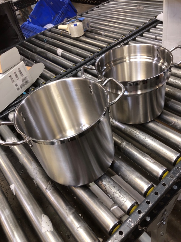 Photo 3 of Winware Stainless 12 Quart Double Boiler with Cover
