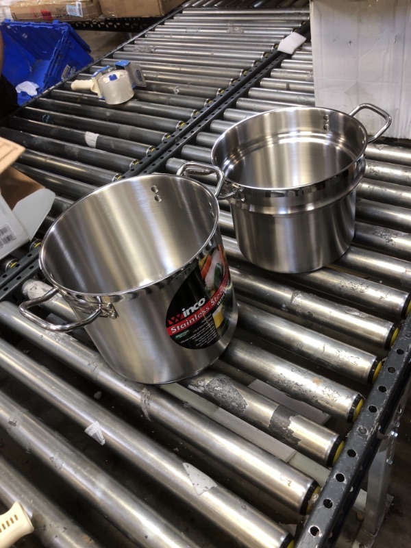 Photo 2 of Winware Stainless 12 Quart Double Boiler with Cover
