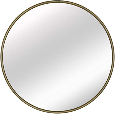 Photo 1 of Artisasset 31.5 Round Wall Mirror, Gold
