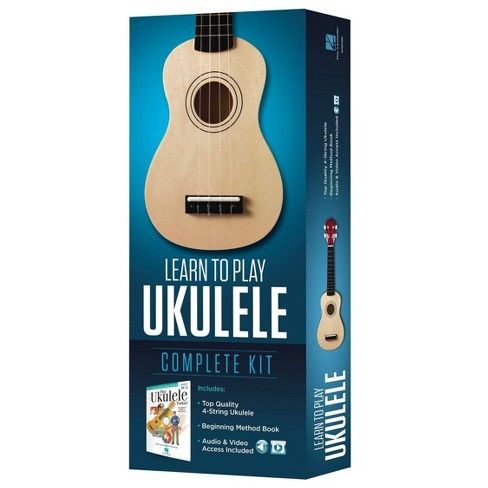 Photo 1 of Hal Leonard Learn To Play Ukulele Kit - Washed Wood (274381)
