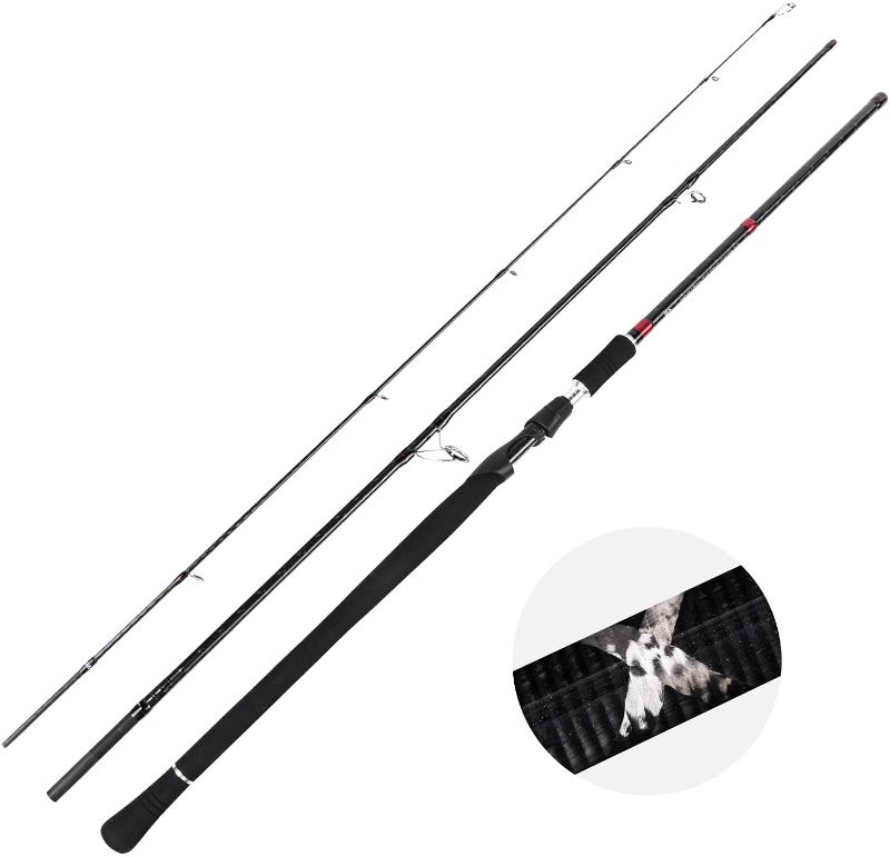Photo 1 of Goture Saltwater Fishing Rod //SIC K-Guides 30 Ton Carbon Fiber Lightweight for Surf/Saltwater (7'/8'6''/9'6''/10')

