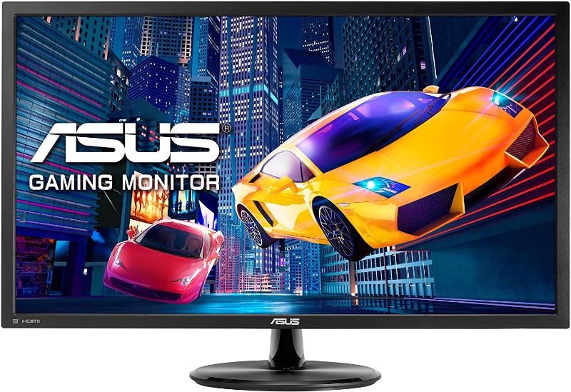 Photo 1 of ASUS VP28UQG 28" Monitor 4K/UHD 3840x2160 1ms DP HDMI Adaptive Sync/FreeSync Eye Care Monitor , Black
