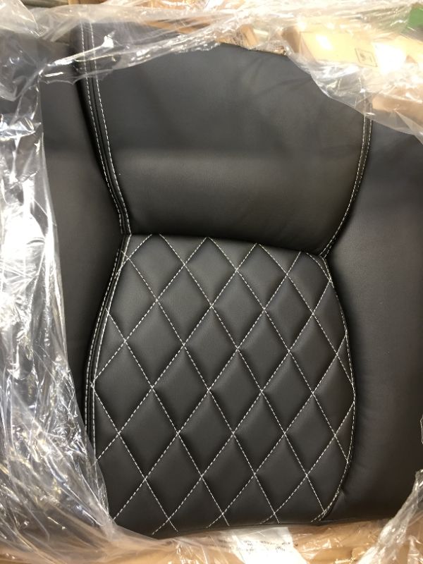 Photo 2 of VANSPACE Big and Tall Office Chair 400 lbs, Executive Office Chair High Back, Leather Executive Office Chair Ergonomic Desk Chair with Thick Padded Armrest & Headrest, EC04
