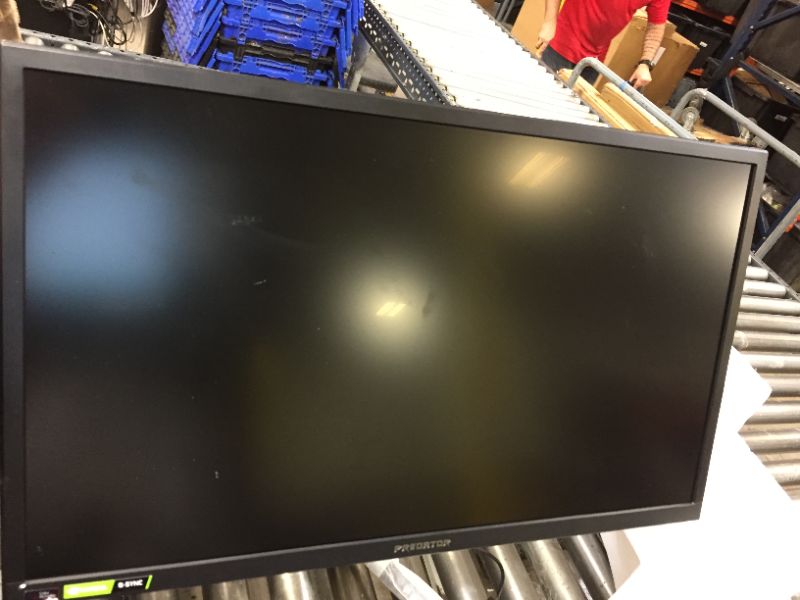 Photo 5 of SCUFFS ON LCD, TURNS ON NO CRACKSAcer Predator 27" Class UHD G-Sync IPS Gaming Widescreen Monitor 4K