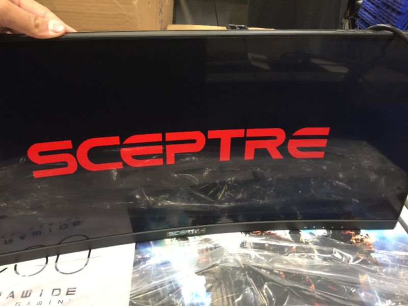 Photo 2 of Sceptre C305W-2560UN - LED monitor - curved - 30" - 2560 x 1080 @ 85 Hz - VA - 250 cd/m - 3000:1 - 1 ms - 2xHDMI, DisplayPort - speakers - black