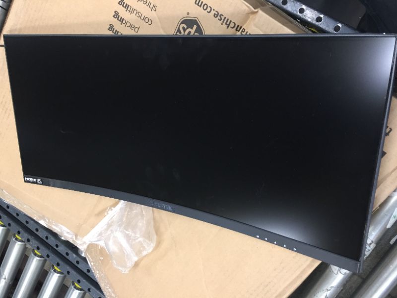 Photo 1 of SELLING AS PARTS ONLY, DOES NOT TURN ON Sceptre 30-inch Curved Gaming Monitor 21:9 2560x1080 Ultra Wide Ultra Slim HDMI DisplayPort